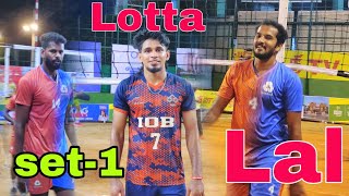 New match 🔥  IOB vs IB  vera level match 🔥 volleyball sports [upl. by Aneloj651]