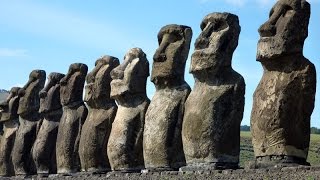 Ahu Tongariki on Easter Island [upl. by Arleyne]