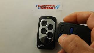 Come programmare un Telecomando Italfile Jane V [upl. by Aibsel587]