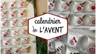 1 calendrier de lavent class et réutilisable DIY [upl. by Kaylil]