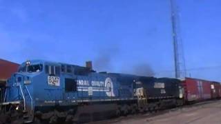 Ex Conrail NS 8347 S3L Horn Auto Train [upl. by Tucker]