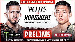 BELLATOR MMA 272 Pettis vs Horiguchi  Monster Energy Prelims fueled by SHEETZ  DOM [upl. by Zedecrem905]