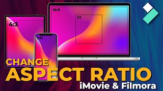 How to Change Aspect Ratio in iMovie [upl. by Esinned737]