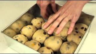 Recipes  How to make hot cross buns [upl. by Ronoc]