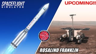 ESA EXOMars Rover Launch and Landing On Mars in Spaceflight Simulator [upl. by Liagibba999]