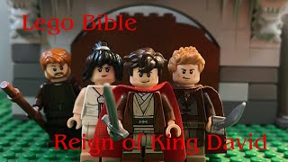 Lego Bible Reign of King David 2 Samuel 112 [upl. by Ahtabbat294]