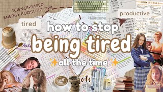 How to study after school when TIRED✨🥱 study tips energy hacks study motivation [upl. by Smiley]