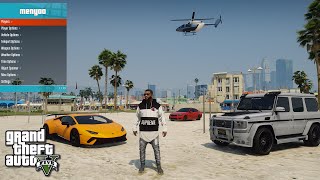 How to install Menyoo Trainer in GTA 5  Latest Version 2024 Menyoo PC SinglePlayer Trainer Mod [upl. by Ciel608]