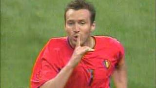 Belgium 1 Japan 0  Marc Wilmots  World Cup 2002 [upl. by Ffilc932]