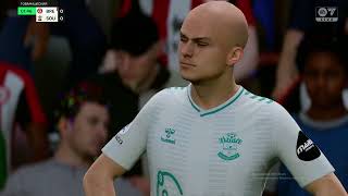 Brentford vs Southampton My reactions and comments gameplay EA Sports FC 24 [upl. by Saideman]