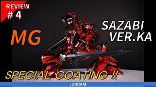 1100 MG Sazabi Gundam Verka Special Coating Collection [upl. by Luing]