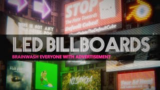 Super Easy LED Billboards In Blender [upl. by Burgwell375]