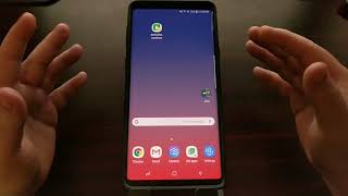 Galaxy Note 9  Turning Off the Always On Display [upl. by Glynnis457]