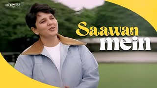 Falguni Pathak  Saawan Mein Official Music Video  Revibe  Hindi Songs [upl. by Veedis316]