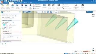 Moldex3D R17 Studio｜Adjusting Tunnel Gate Area [upl. by Dyoll]