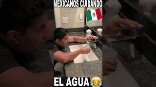 Como cuidan agua las gringas 🤣Mexicano y novia Canadiense shorts gringa Canadá México [upl. by Oirramed149]