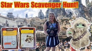 Star Wars Scavenger Hunt in Disneyland Season of the Force 2024 [upl. by Lil]