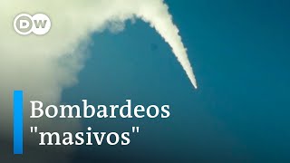 El Kremlin responde a la contraofensiva ucraniana con bombardeos en todas las líneas [upl. by Eirameinna42]