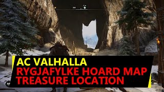 AC Valhalla Rygjafylke Hoard Map Treasure Location  Torghatten Rocks Eye East of Alrekstad [upl. by Griffin751]