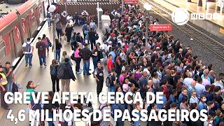 Greve do Metrô e da CPTM afeta cerca de 46 milhões de passageiros [upl. by Grace]