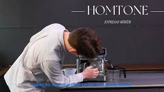 How to descale about Homtone espresso machine [upl. by Minardi]