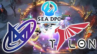 TALON ESPORTS vs NIGMA GALAXY SEA  CRAZY SERIES  DPC SEA DIVISION 2 DOTA 2 [upl. by Knitter]