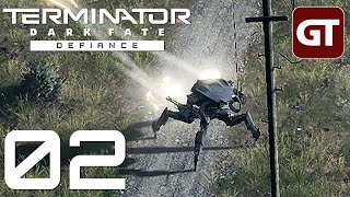 PreviewGameplay zu Terminator Dark Fate  Defiance  RTS in der Zukunft  2 [upl. by Eedya]