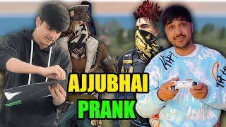 TONDE GAMER IS AJJUBHAI PRANK [upl. by Arracahs]