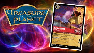 What happened in Treasure Planet 🌎 Disney Lorcana Cards ORIGINS [upl. by Ailema518]