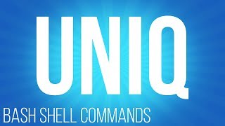 Uniq utility commands for linux [upl. by Onitnevuj669]