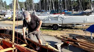 Learning to Sail part 4  the leeboard [upl. by Cynth]