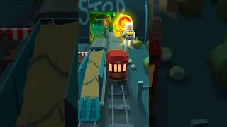 Subway Surfers Ending 😱 shorts subwaysurfers subwaychallenge subway games rungame challenge [upl. by Lesnah]