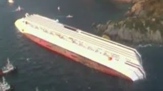 Costa Concordia affonda allIsola del Giglio [upl. by Dinan]