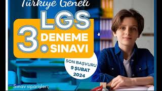 8SINIF ÖZDEBİR LGS 3 DENEME SINAVI 2024 YORUMLARI  ÖZDEBİR LGS CEVAP ANAHTARI NE ZAMAN [upl. by Ahsenet]