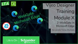 Vijeo Designer Training  M102 WebGate with Microsoft Edge not using Internet Explorer [upl. by Pirbhai26]