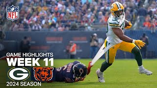 Green Bay Packers vs Chicago Bears Game Highlights  NFL 2024 Season Week 11 [upl. by Rolyks]