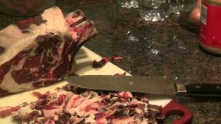 28 DAY DRY AGED PRIME RIB ROAST [upl. by Meurer]