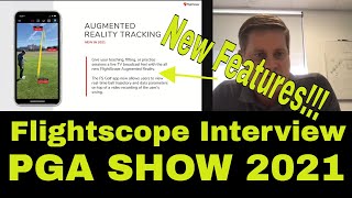 Interview with Flightscope  PGA Merchandise Show 2021 [upl. by Uriah]