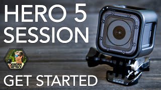 GoPro HERO 5 SESSION Tutorial How To Get Started [upl. by Portuna]