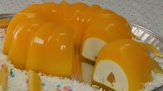 Gelatina Flotatina con Mango  Recetas en Casayfamiliatv [upl. by Cash]