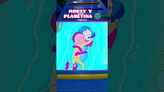 MORTY CONOCE A PLANETINA 🥵🥵 rickymorty shorts [upl. by Aissatsana]