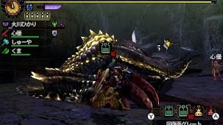 【MH4G実況】 友達とモンハン4G vsゴア・マガラ Part37 [upl. by Sisenej506]