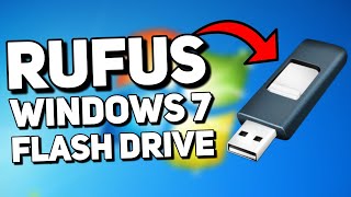 How to Create a Rufus Bootable USB with a Windows 7 ISO File Tutorial [upl. by Reuben995]