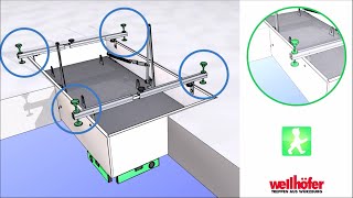 Einbau Wellhöfer Bodentreppe mit EinbauHilfe [upl. by Hellman3]