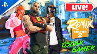 🎮FORTNITE REMIX  GAME3PLAY  AO VIVO  PS5  fortnite gameplay ps5 🎮 [upl. by Eirdua]