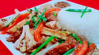 COMO HACER SALTADO DE COLIFLOR CON POLLO COCINA PERUANA RECETA FÁCIL DELICIAS CUSQUEÑAS PERÚ [upl. by Pahl]