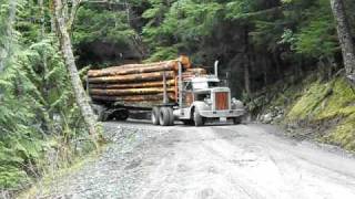 Man of Steel  Incredible Logging Truck Set  Behind the Scenes [upl. by Lehsreh]