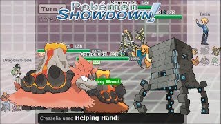 Mega Camerupt Trick Room Team  VGC 2018  Pokemon Showdown [upl. by Salkin411]