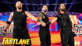 The Shield emerge for battle one last time WWE Fastlane 2019 WWE Network Exclusive [upl. by Martie876]