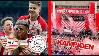 PSV  AJAX EN PSV KAMPIOEN HULDIGING VLOG [upl. by Agnella]